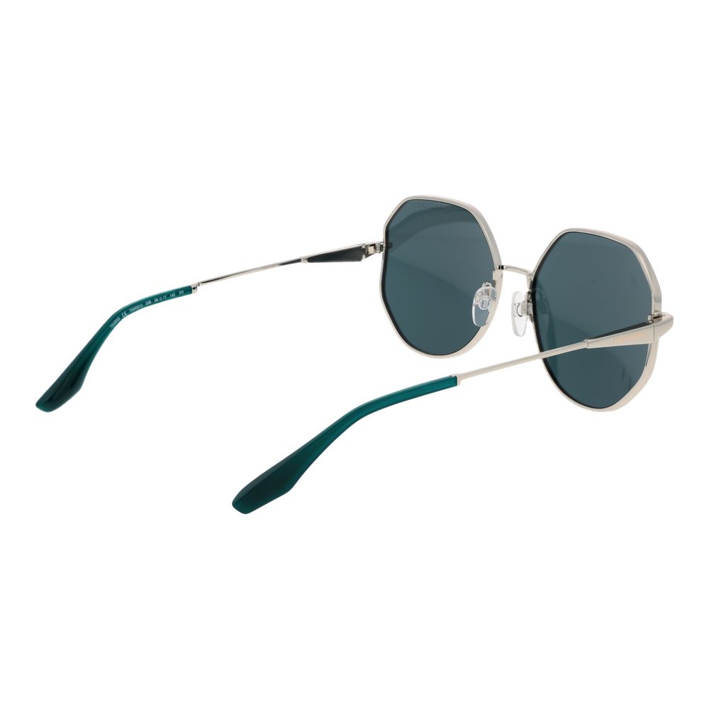 Trussardi Silver Metal Women's Sunglasses