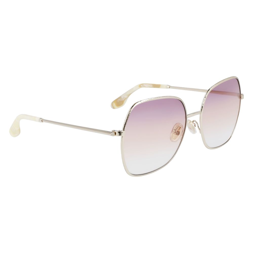 Victoria Beckham Gold Metal Women's Sunglasses