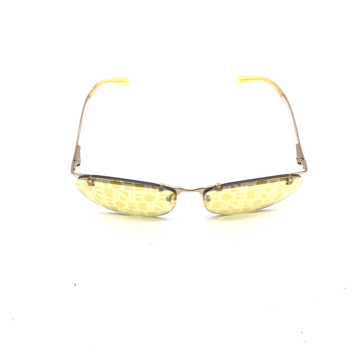 Celine Frameless Sunglasses With Yellow Women's Lenses (Pre-Owned)