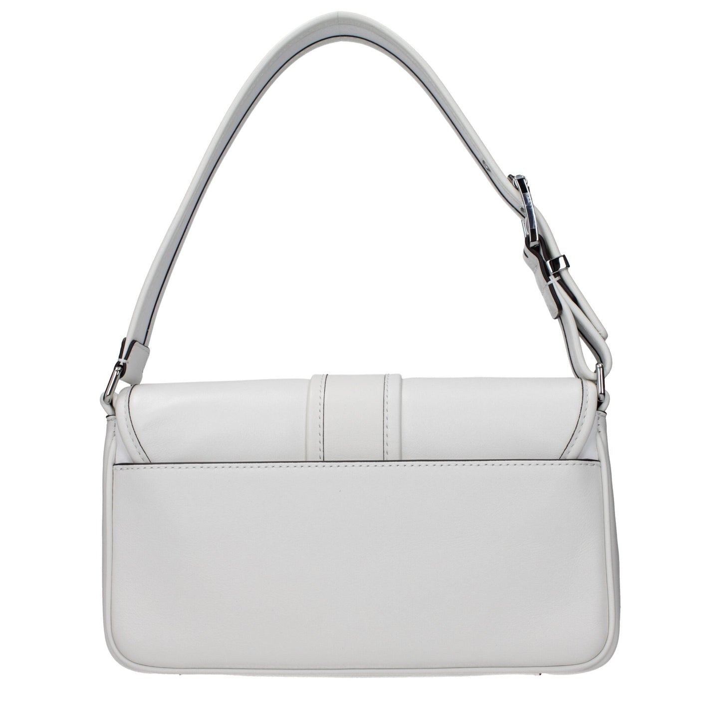 Michael Kors White Leather Shoulder Women's Bag