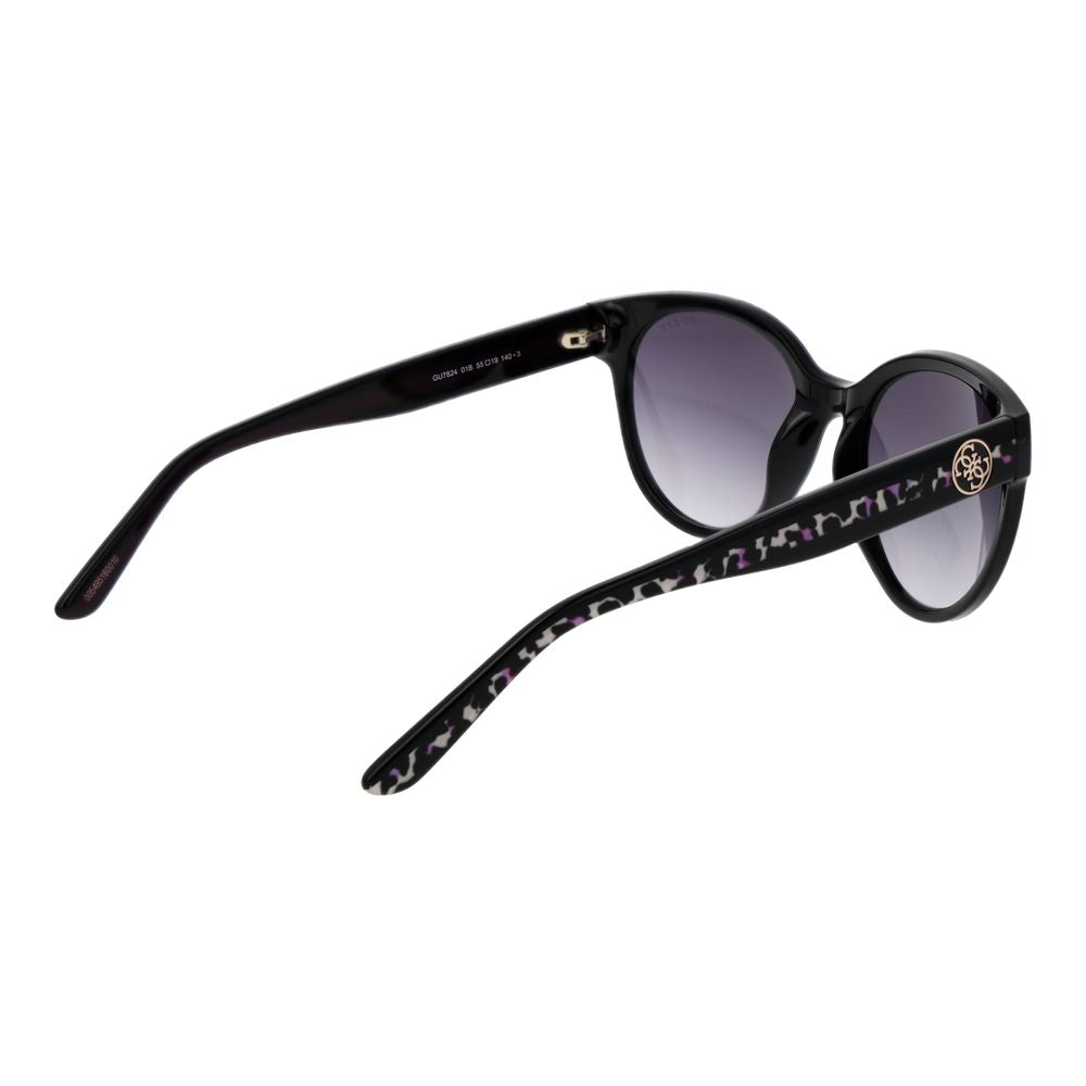 Guess Black Stainless Steel Women's Sunglasses