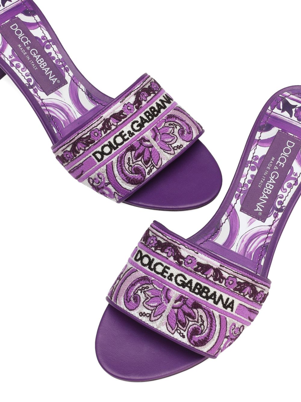 Dolce & Gabbana Women's Sandals Purple