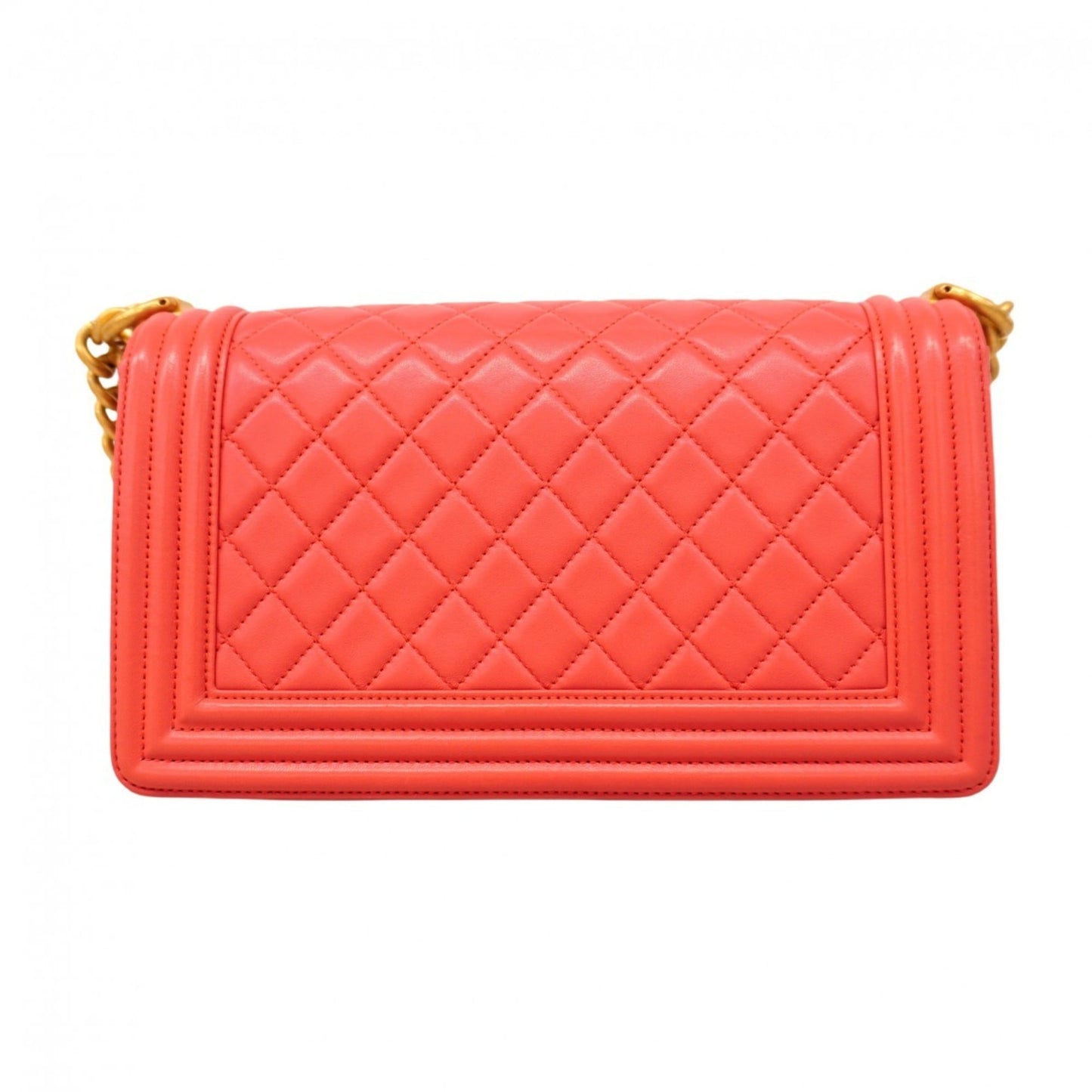 Chanel Pink Leather Shoulder Bag (Pre-Owned)