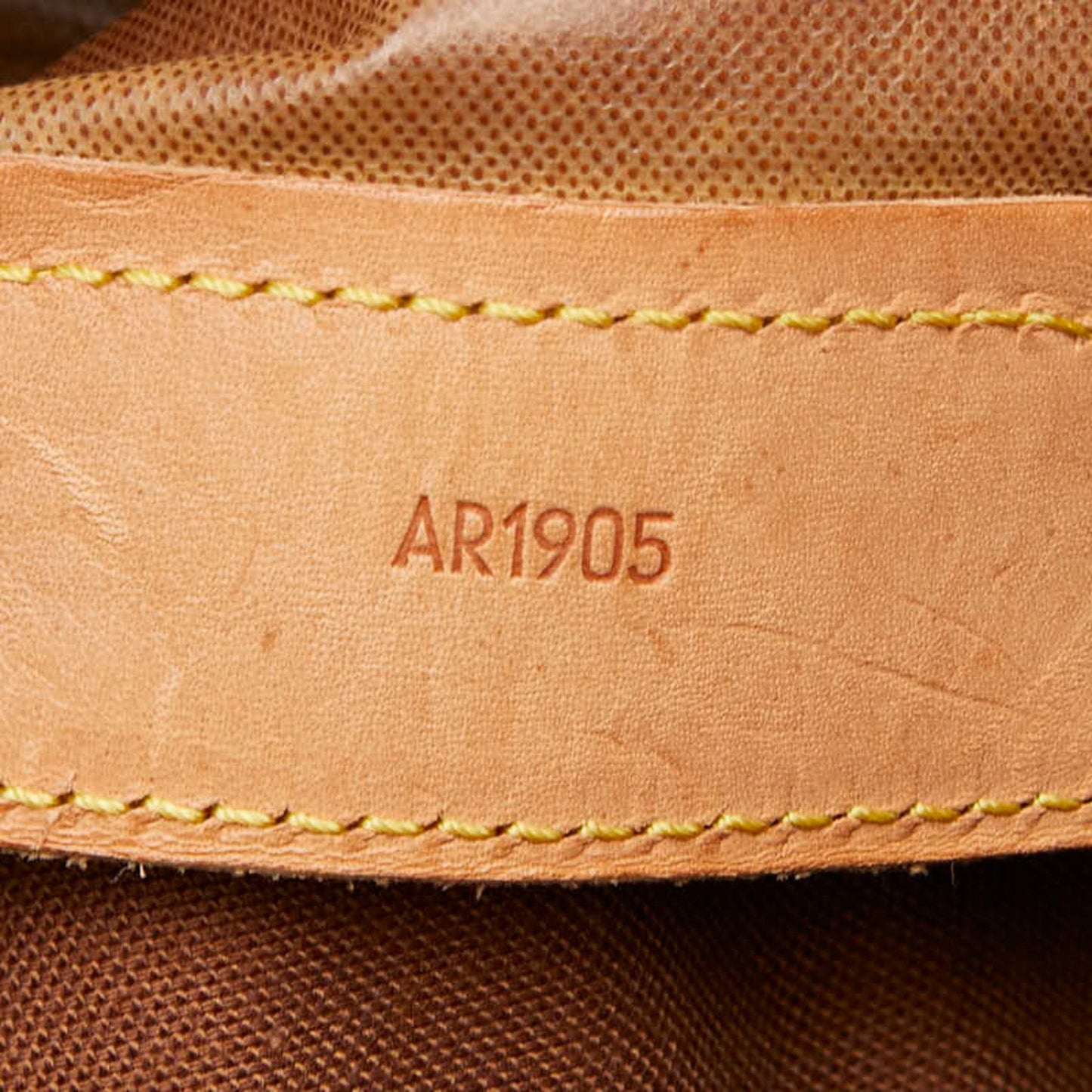 Louis Vuitton Brown Pvc Leather Shoulder Bag Tote Bag (Pre-Owned)