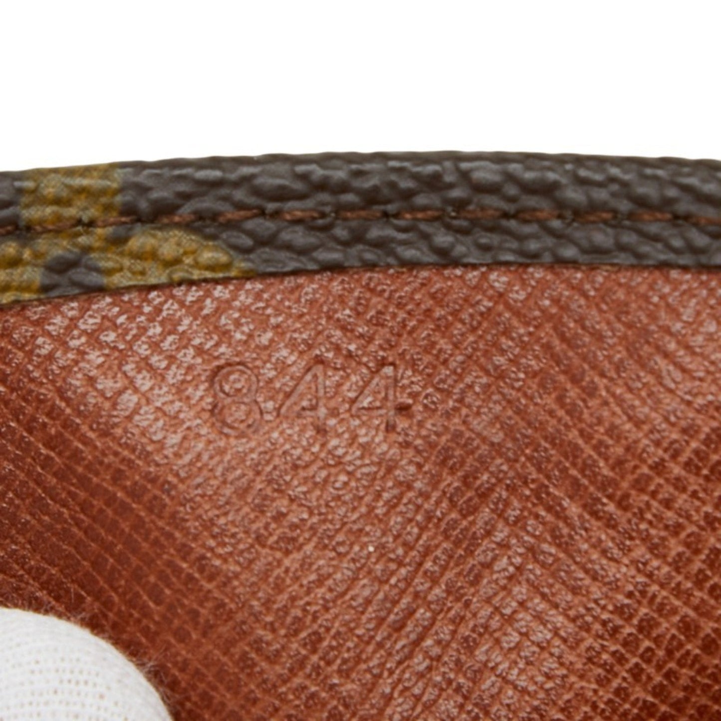 Louis Vuitton Brown Pvc Leather Pochette (Pre-Owned)