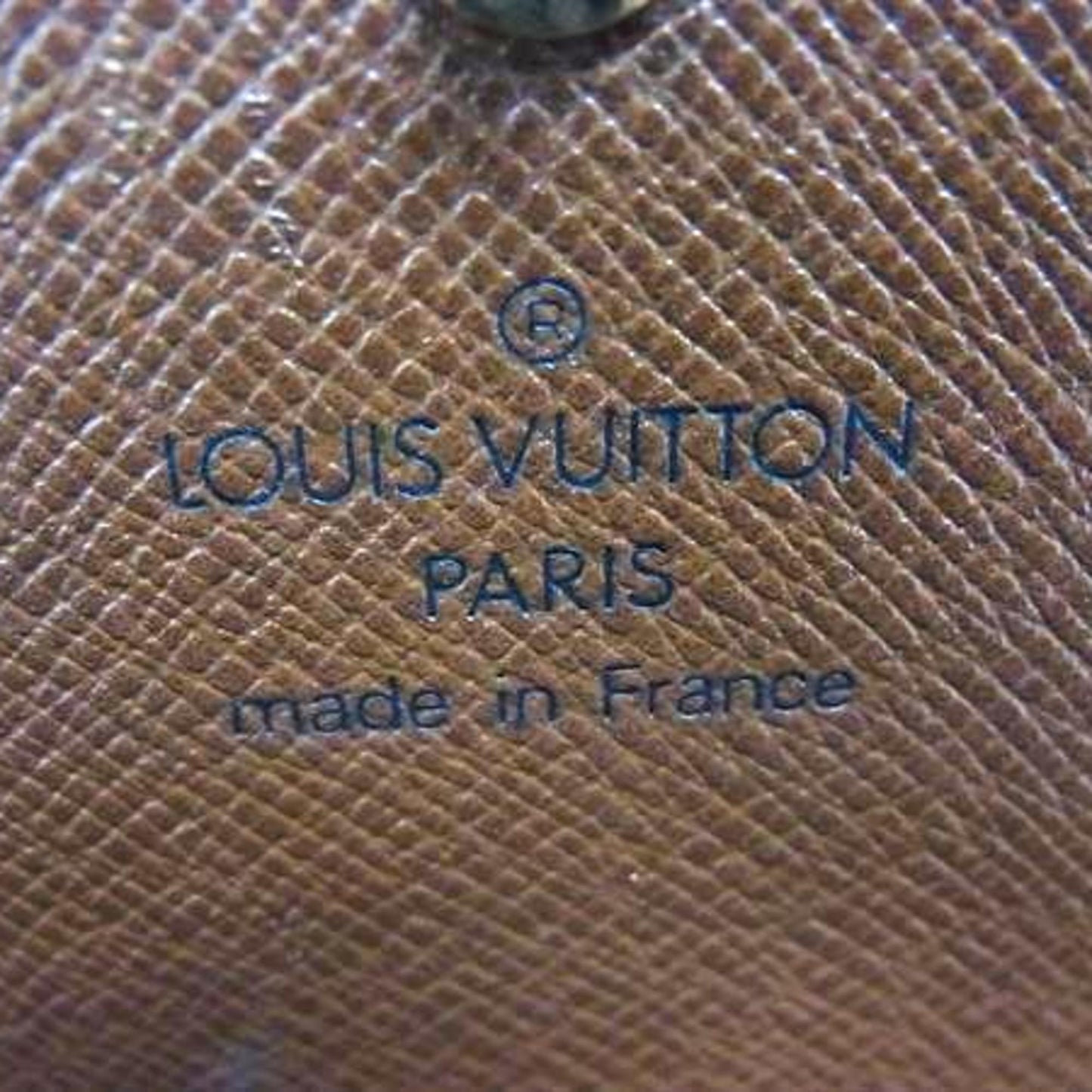 Louis Vuitton Brown Pvc Leather Wallet (Bi-Fold) (Pre-Owned)