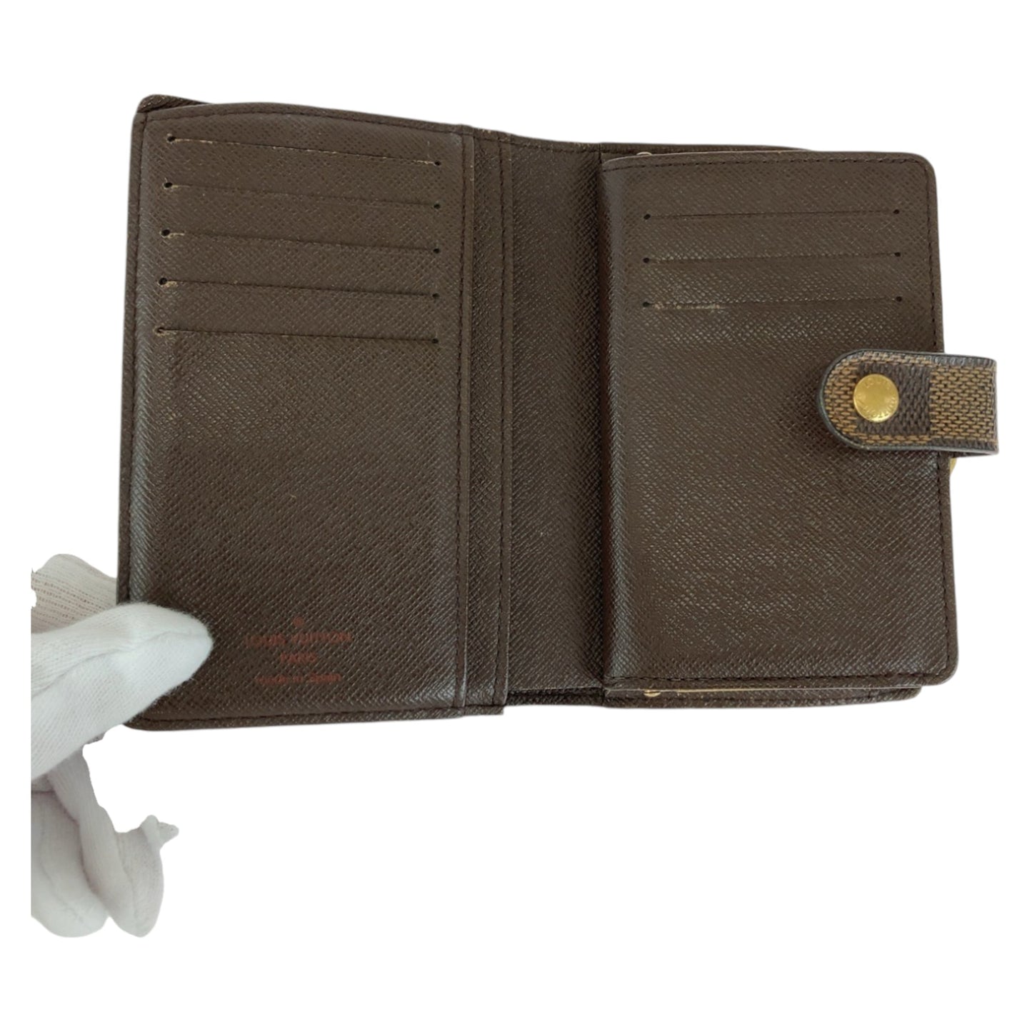 Louis Vuitton Brown Pvc Wallet (Bi-Fold) (Pre-Owned)