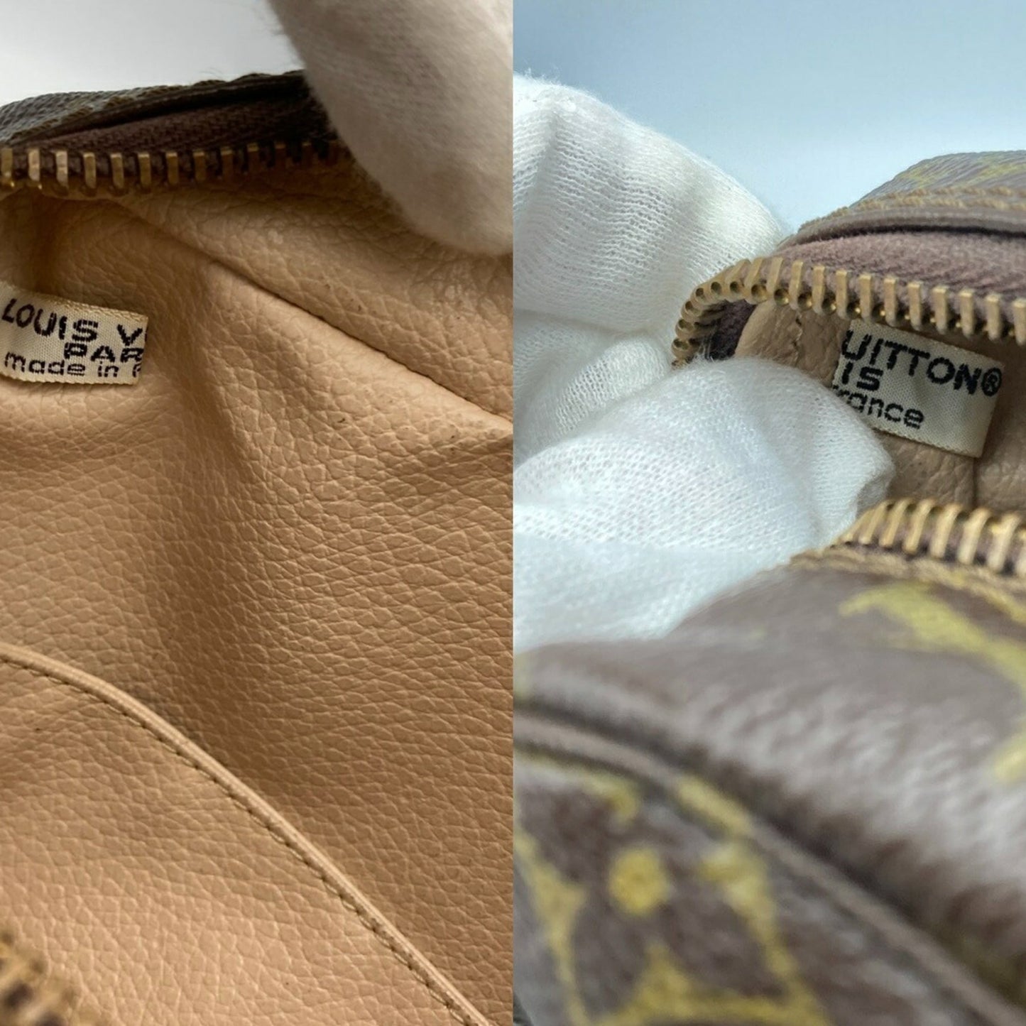 Louis Vuitton Brown Pvc Clutch Bag (Pre-Owned)