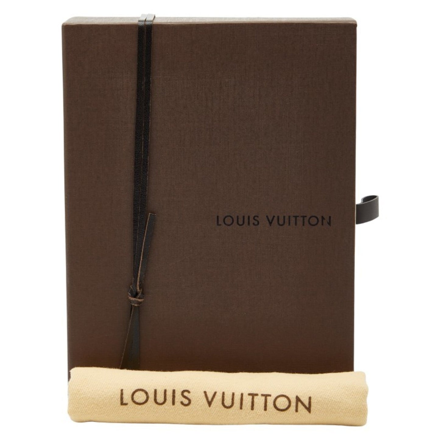 Louis Vuitton Brown Pvc Leather Pochette Pouch (Pre-Owned)