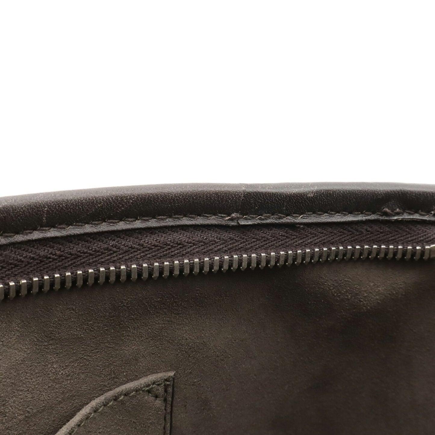 Gucci Beige Brown Dark Brown Gg Supreme Canvas Leather Handbag Shoulder Bag Tote Bag (Pre-Owned)