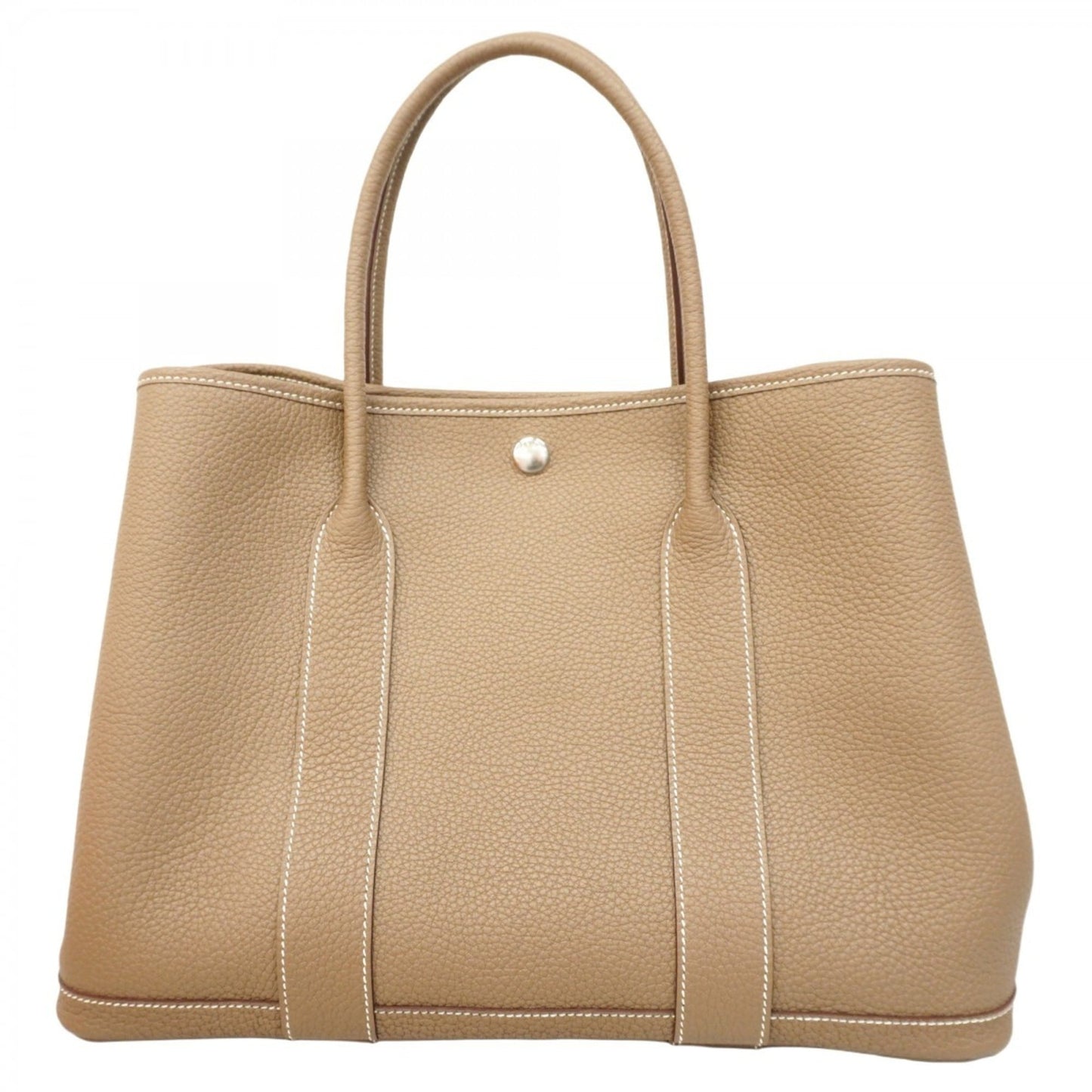 Hermes Etoupe Gray Negonda Leather Tote Bag (Pre-Owned)