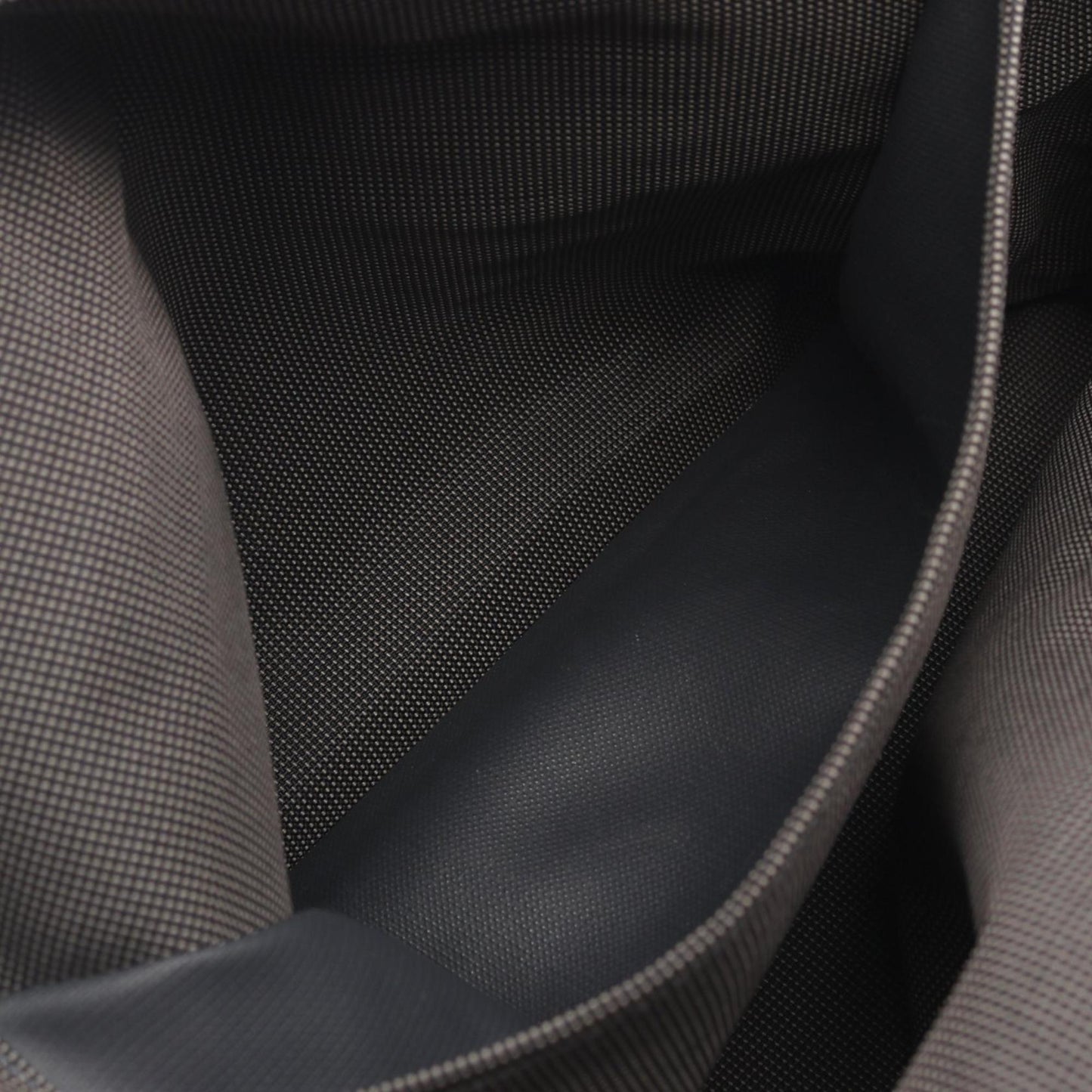 Hermes Gray Nylon Canvas Tote Bag (Pre-Owned)