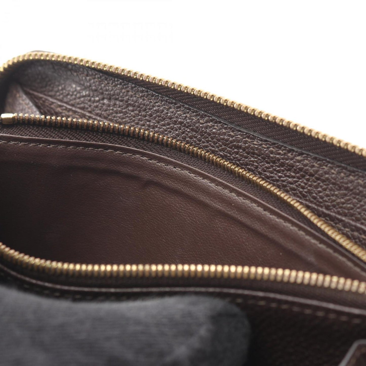 Louis Vuitton Brown Earth Monogram Empreinte Long Wallet (Bi-Fold) (Pre-Owned)