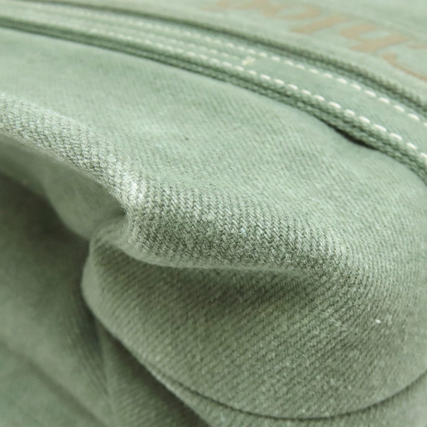 Chloé Green Canvas Tote Bag (Pre-Owned)