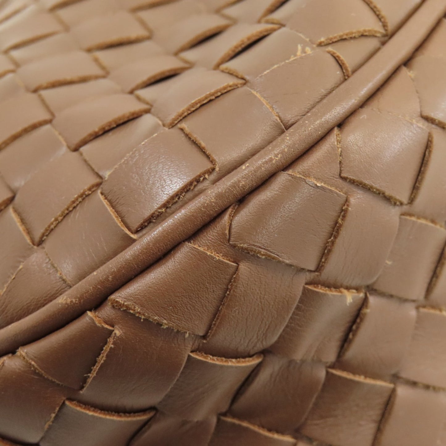 Bottega Veneta Brown Leather Tote Bag (Pre-Owned)