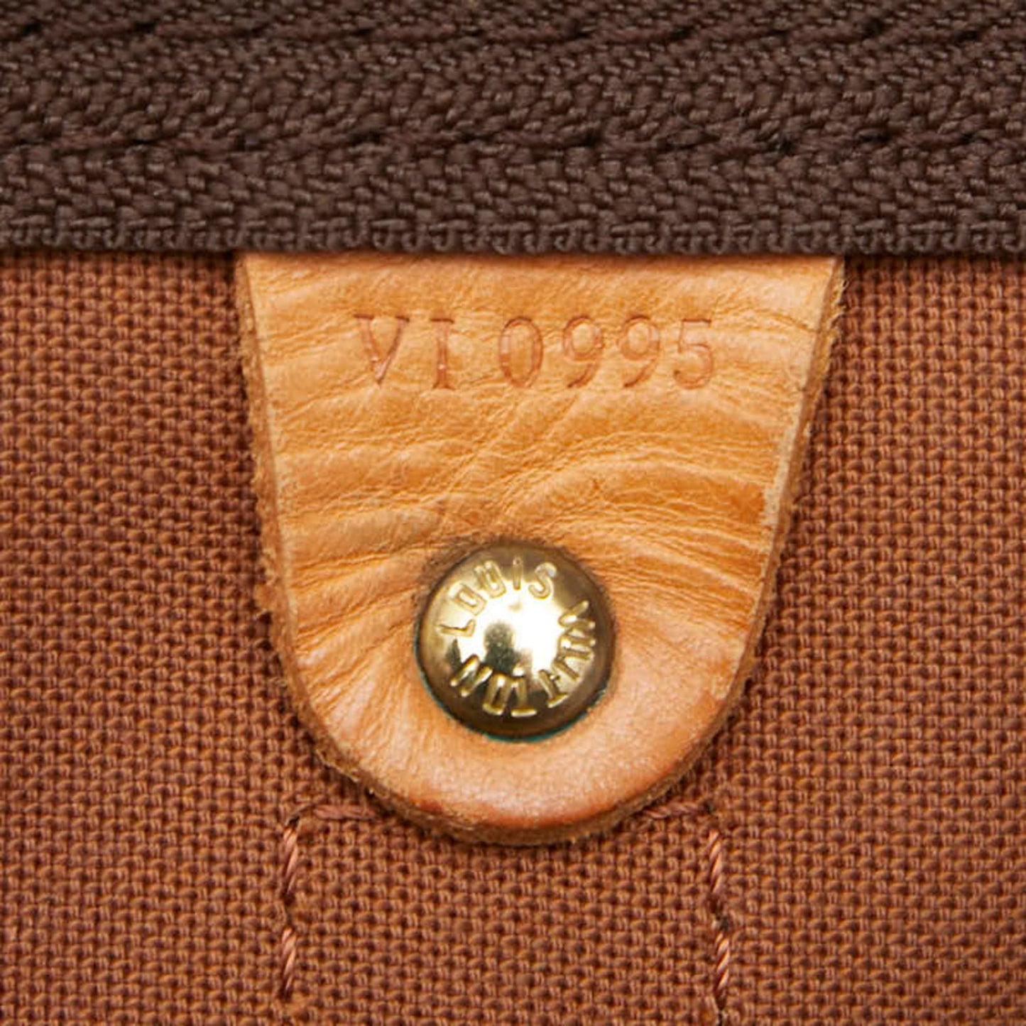 Louis Vuitton Brown Pvc Leather Boston Bag Shoulder Bag (Pre-Owned)