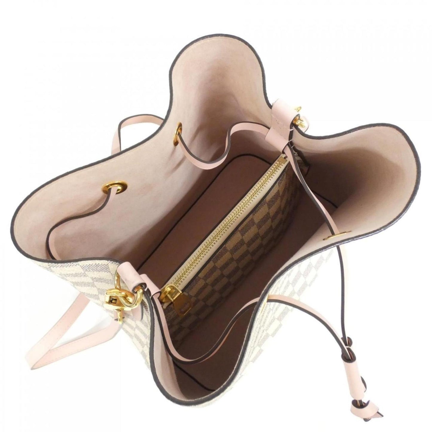 Louis Vuitton Azur Coated Canvas Shoulder Bag (Pre-Owned)