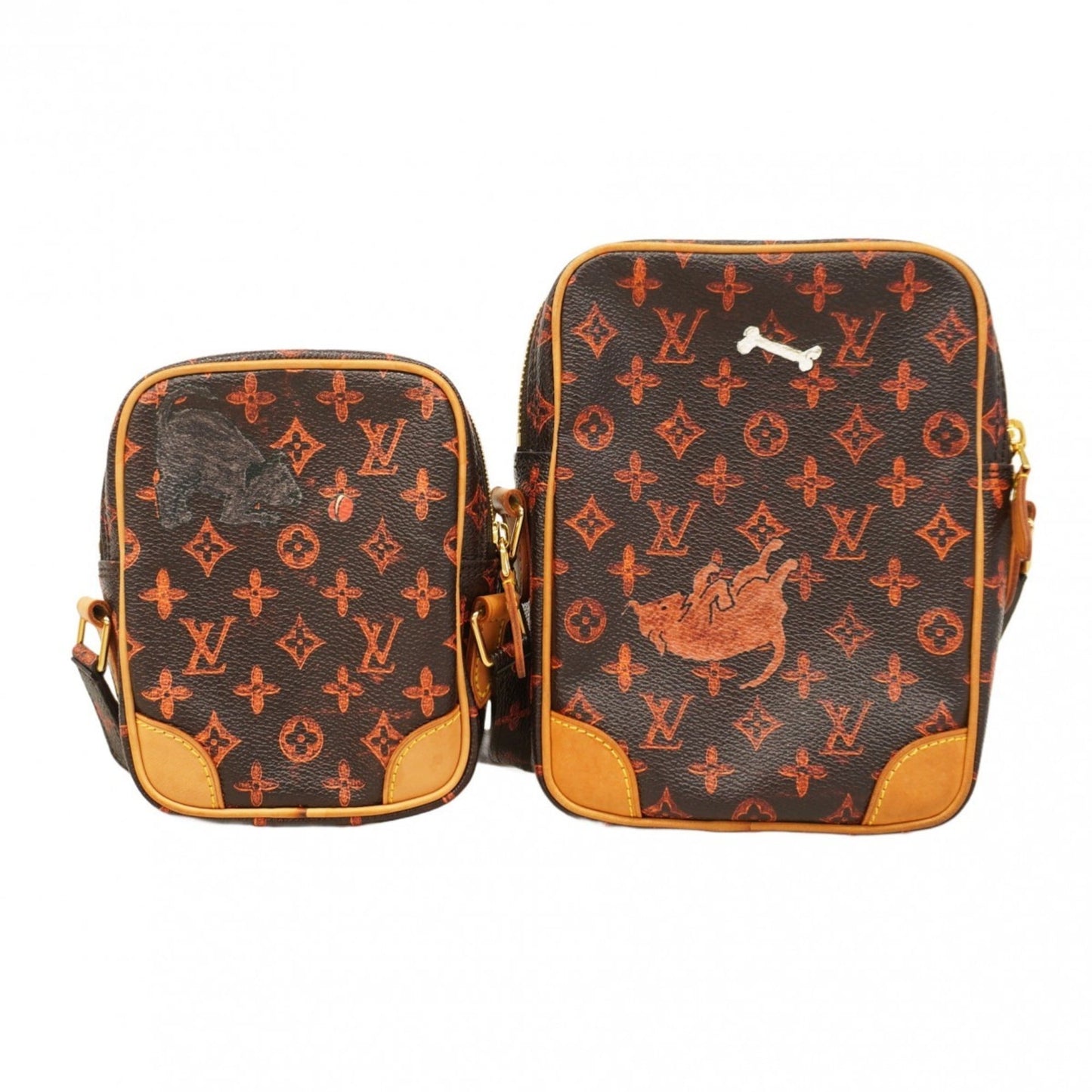 Louis Vuitton Brown Shoulder Bag (Pre-Owned)