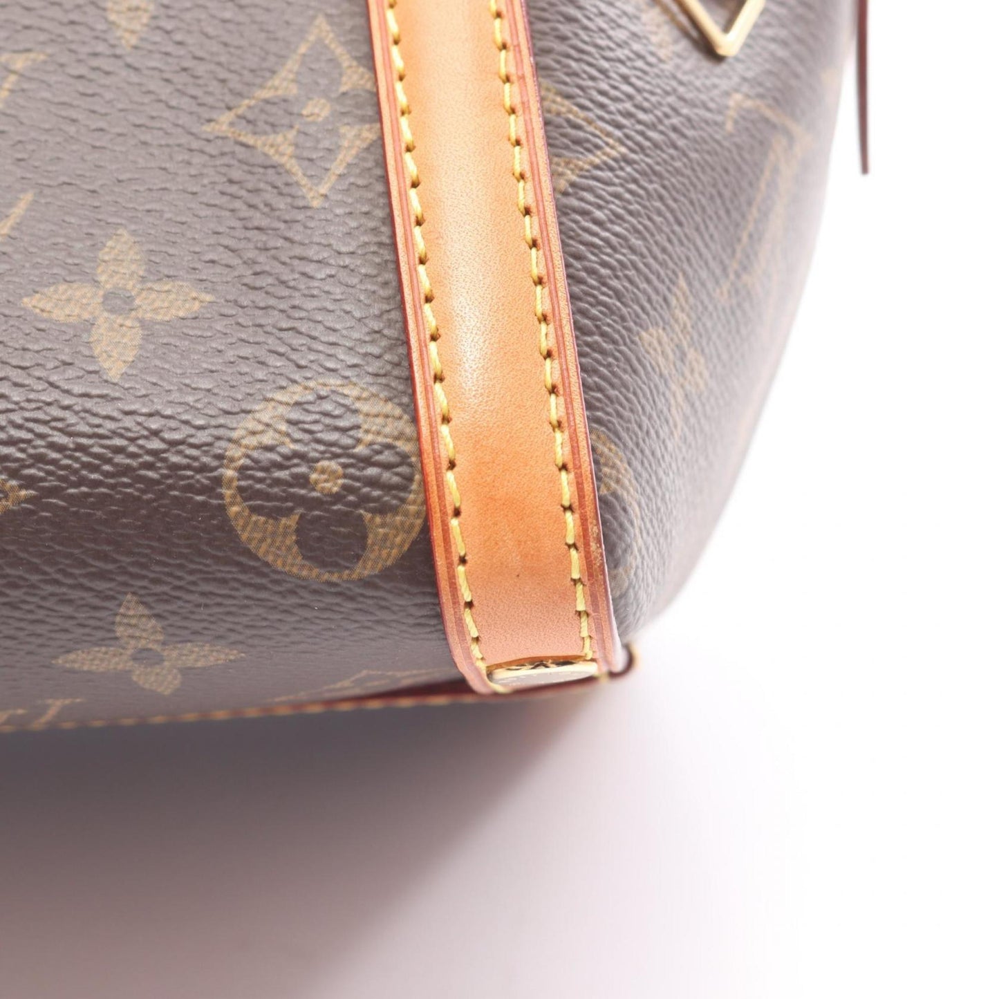 Louis Vuitton Brown Pvc Leather Handbag (Pre-Owned)