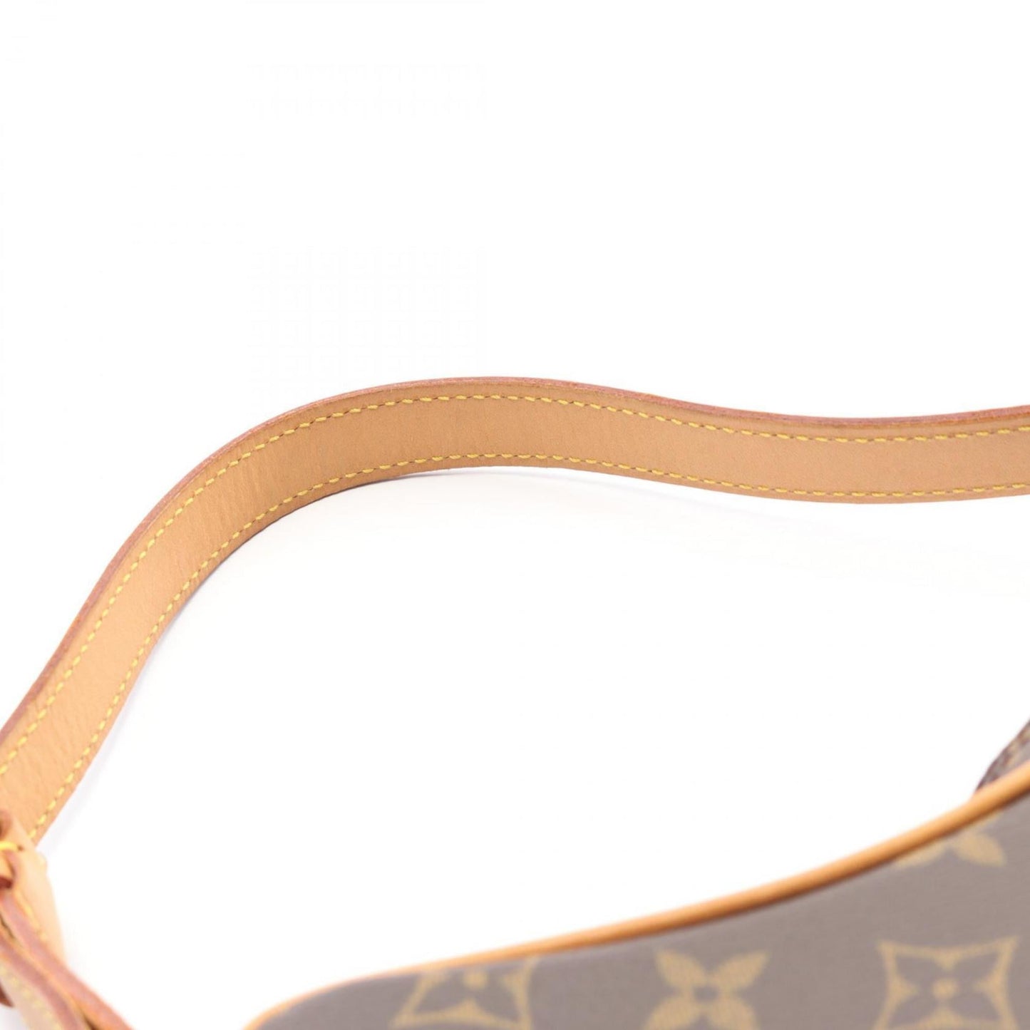 Louis Vuitton Brown Pvc Leather Pochette Shoulder Bag (Pre-Owned)