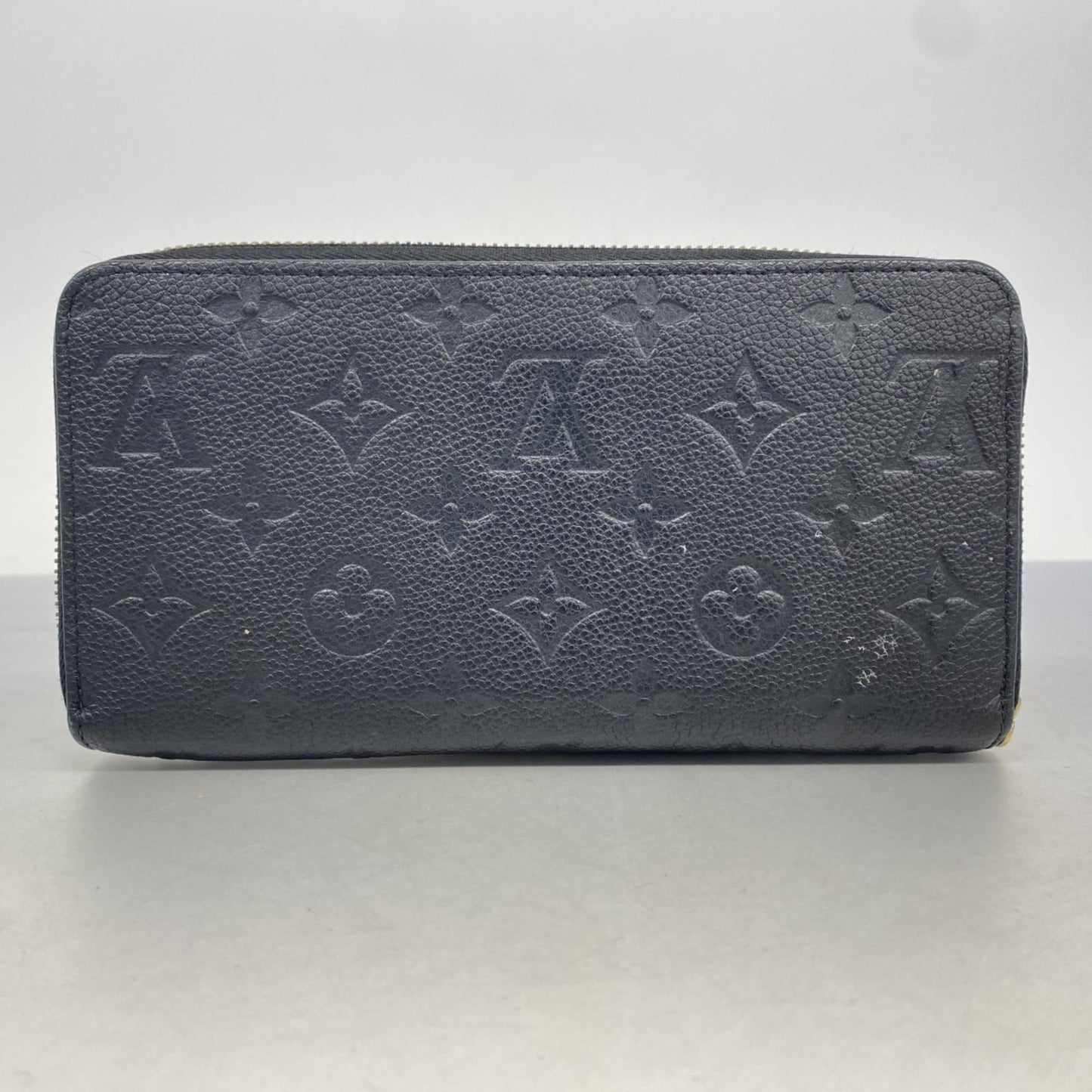 Louis Vuitton Noir Long Wallet (Bi-Fold) (Pre-Owned)