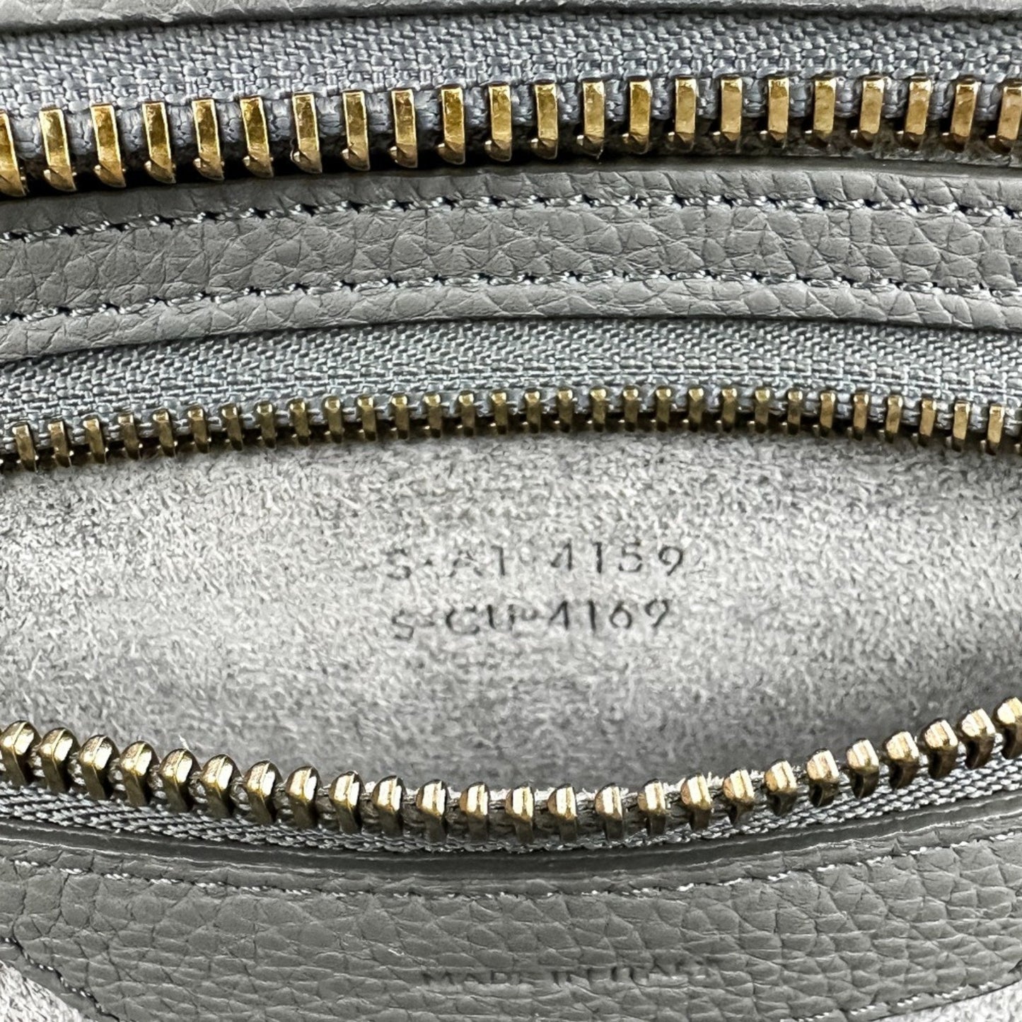 Celine Gray Leather Tote Bag (Pre-Owned)