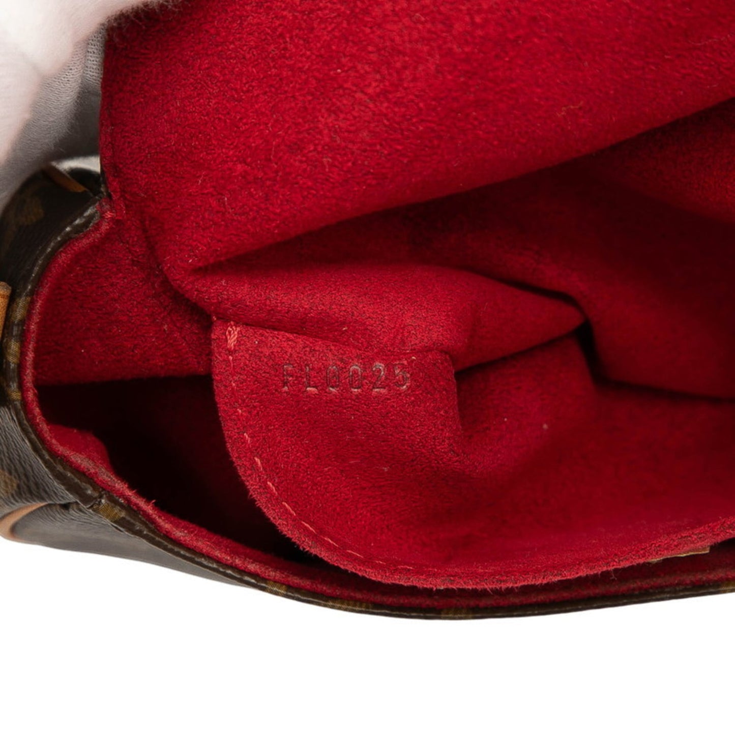 Louis Vuitton Brown Pvc Leather Shoulder Bag (Pre-Owned)