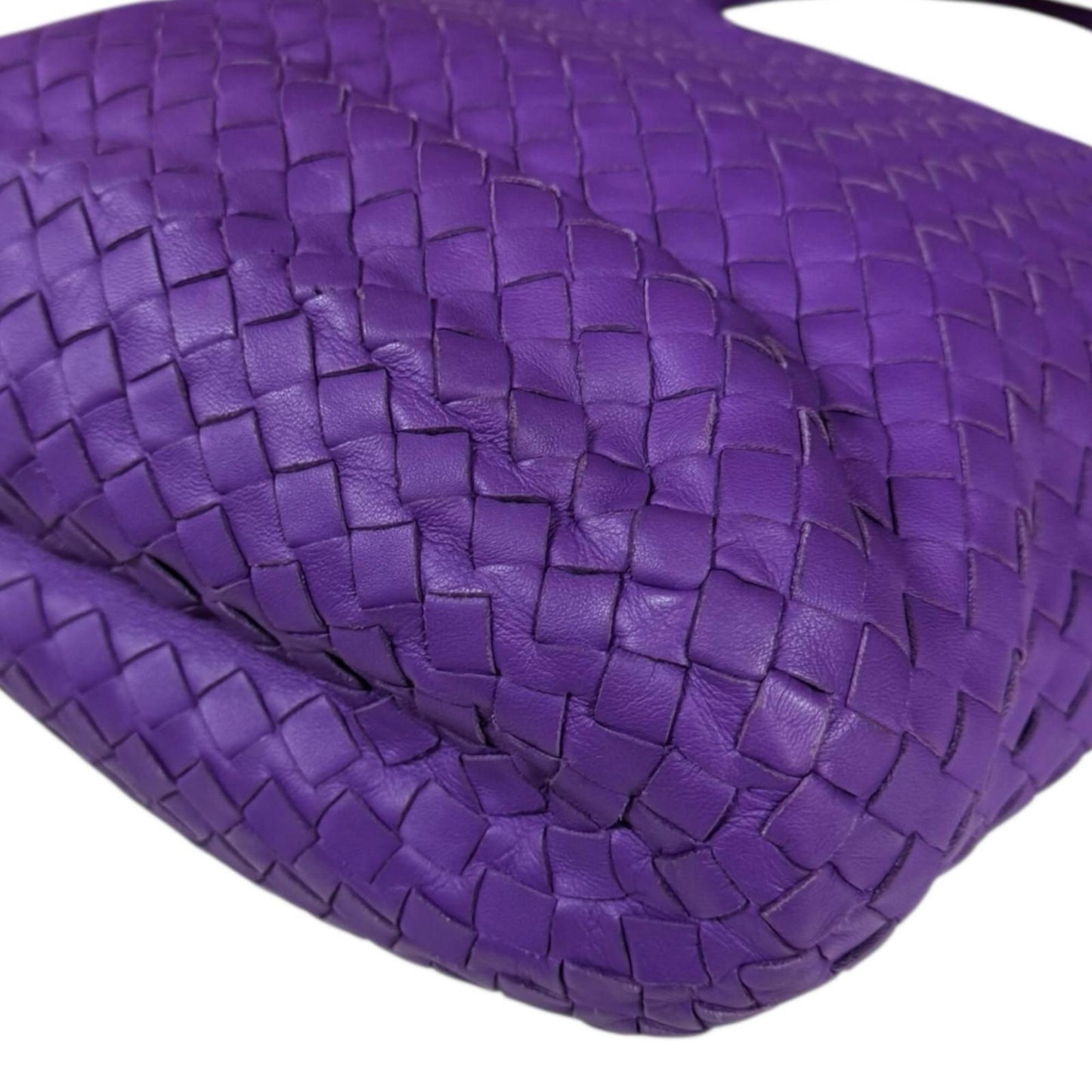 Bottega Veneta Intrecciato Purple Intrecciato Tote Bag (Pre-Owned)