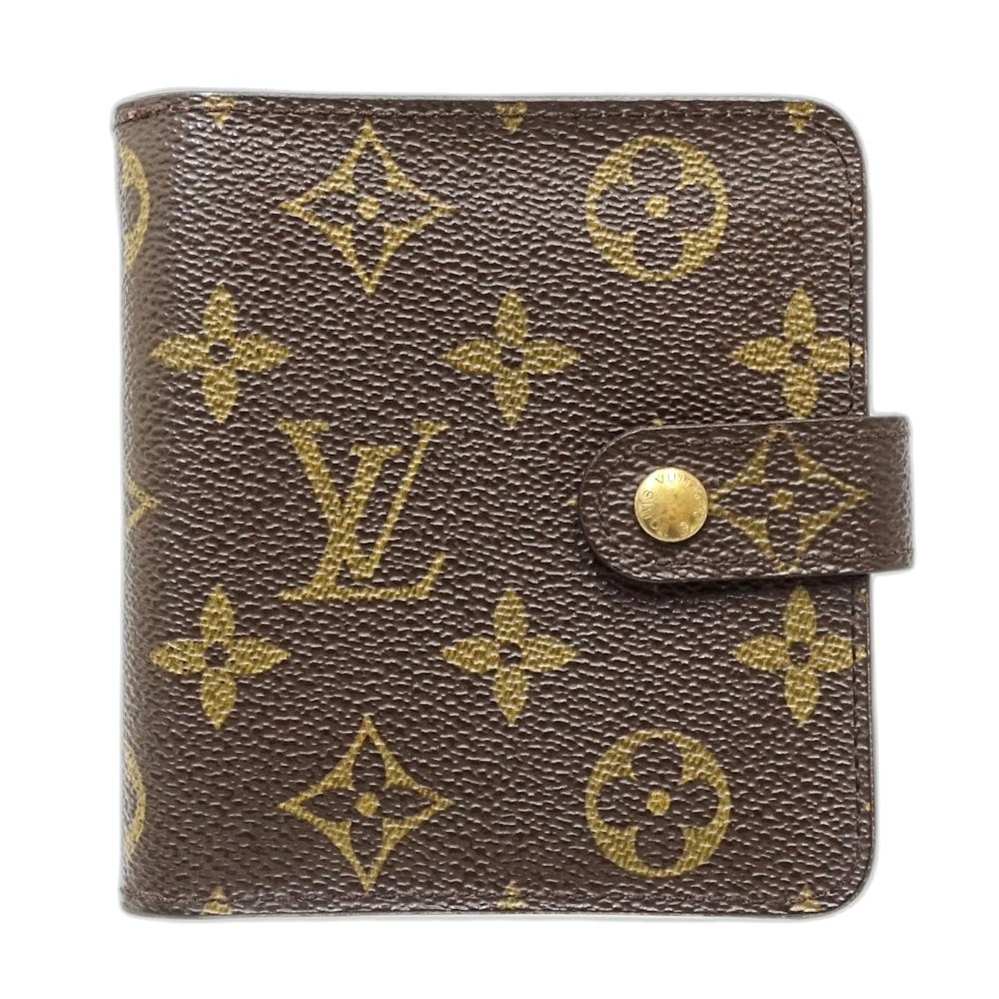 Louis Vuitton Brown Monogram Monogram Wallet (Bi-Fold) (Pre-Owned)