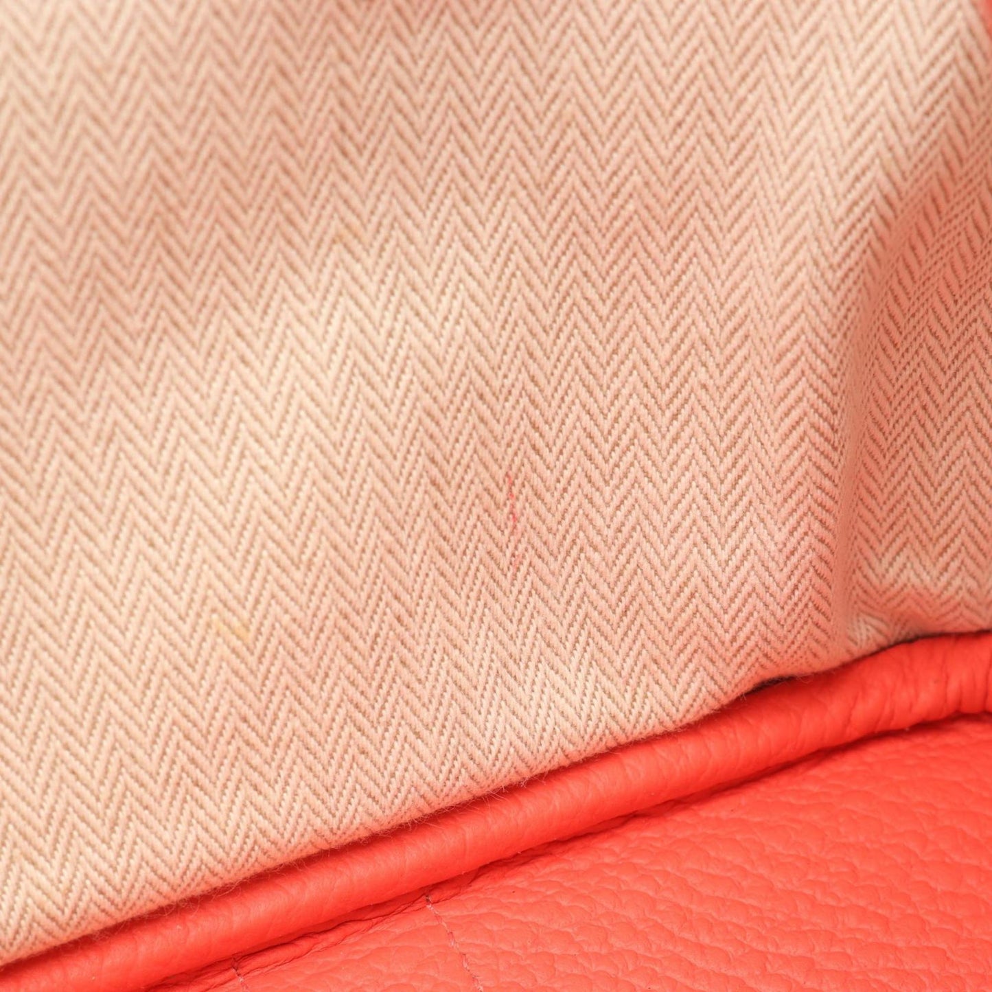 Hermes Red Color Leather Country Leather Tote Bag (Pre-Owned)