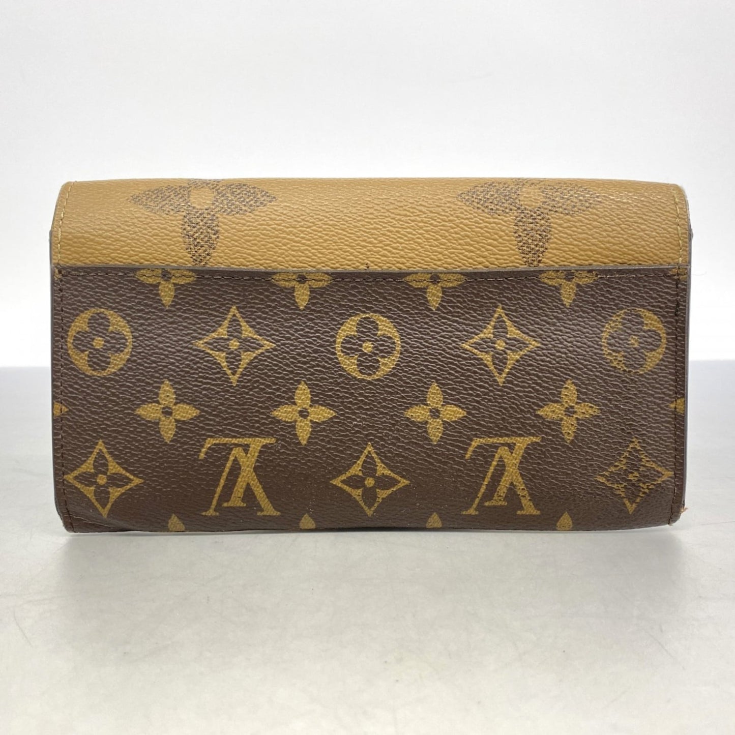Louis Vuitton Brown Long Wallet (Bi-Fold) (Pre-Owned)