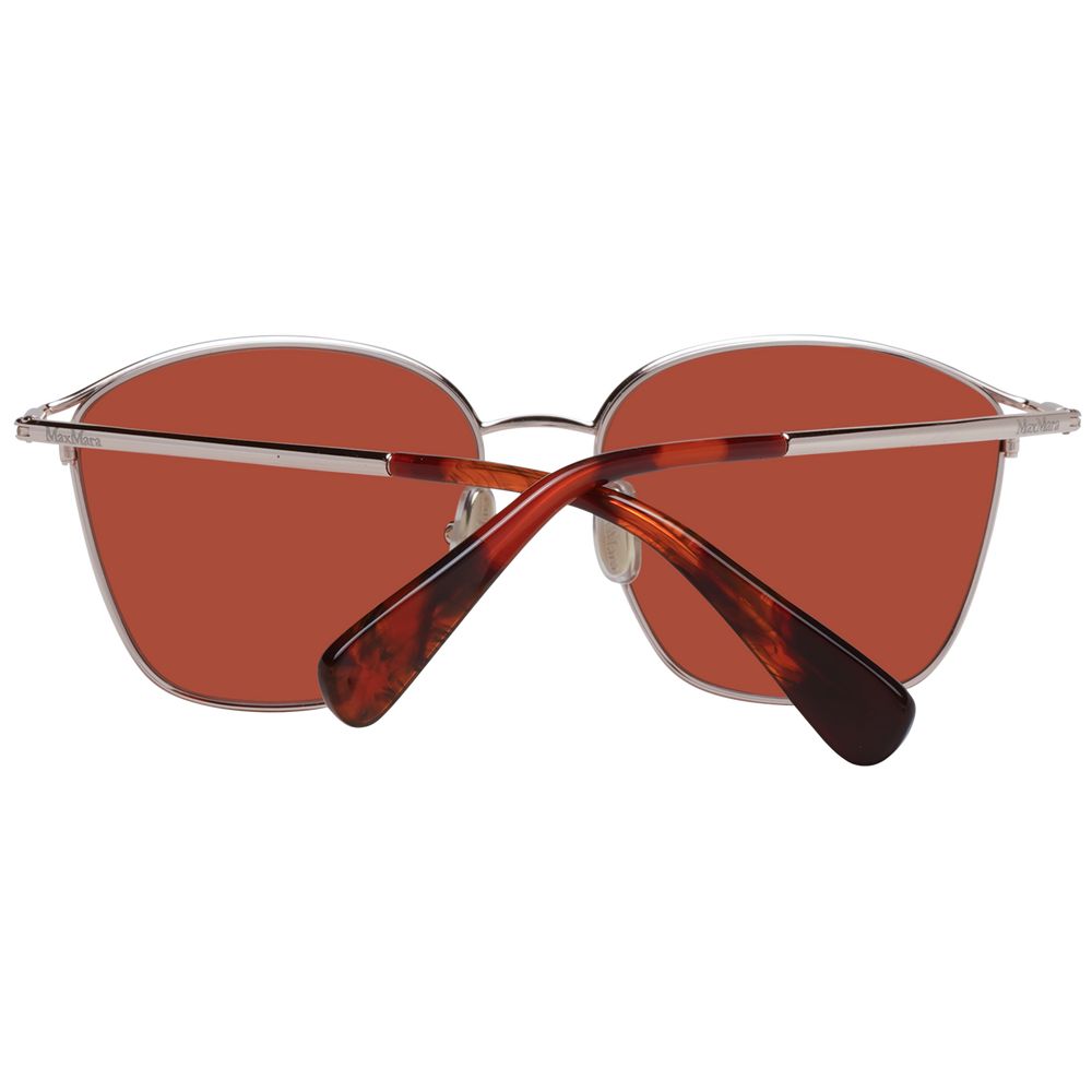 Max Mara Rose Gold Metal Women's Sunglasses