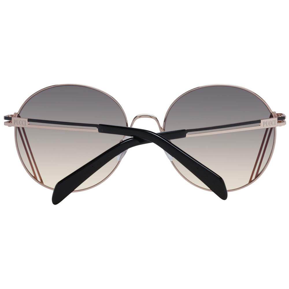 Emilio Pucci Rose Gold Metal Women's Sunglasses