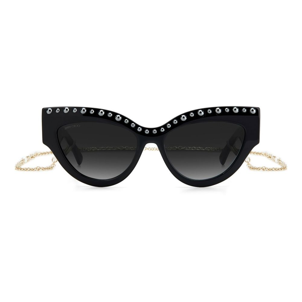 Jimmy Choo Black Acetate Women's Sunglasses