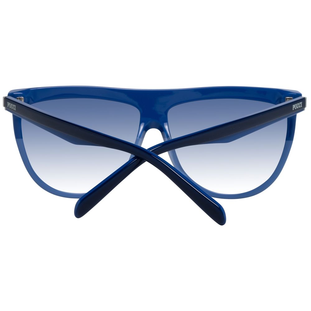 Emilio Pucci Blue Plastic Women's Sunglasses
