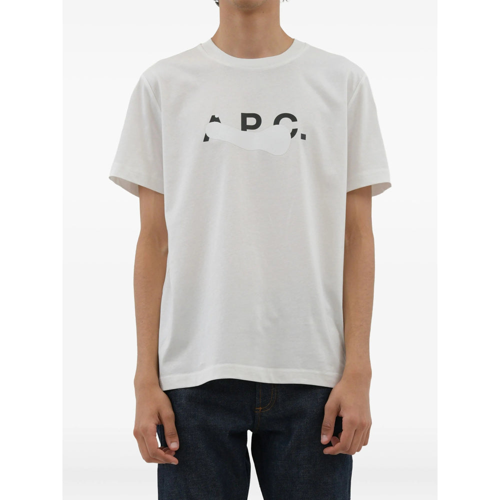 A.P.C. White T-Shirts & Vests - T-Shirts Men