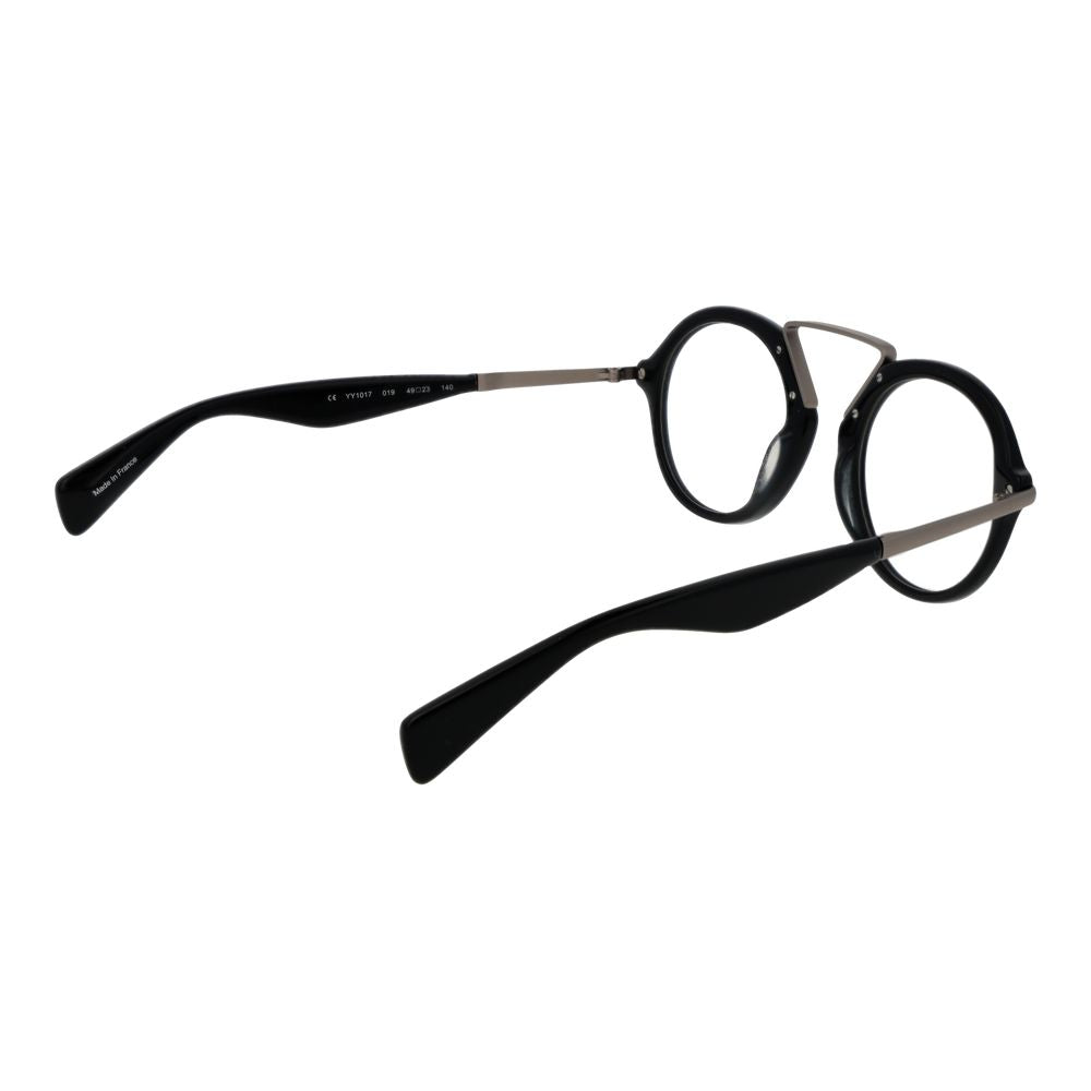 Yohji Yamamoto Black Plastic Glasses Men's (Frames)