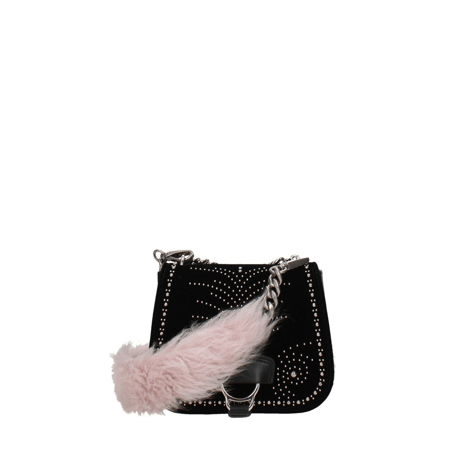Miu Miu Pink Fur Shoulder Women's Bag