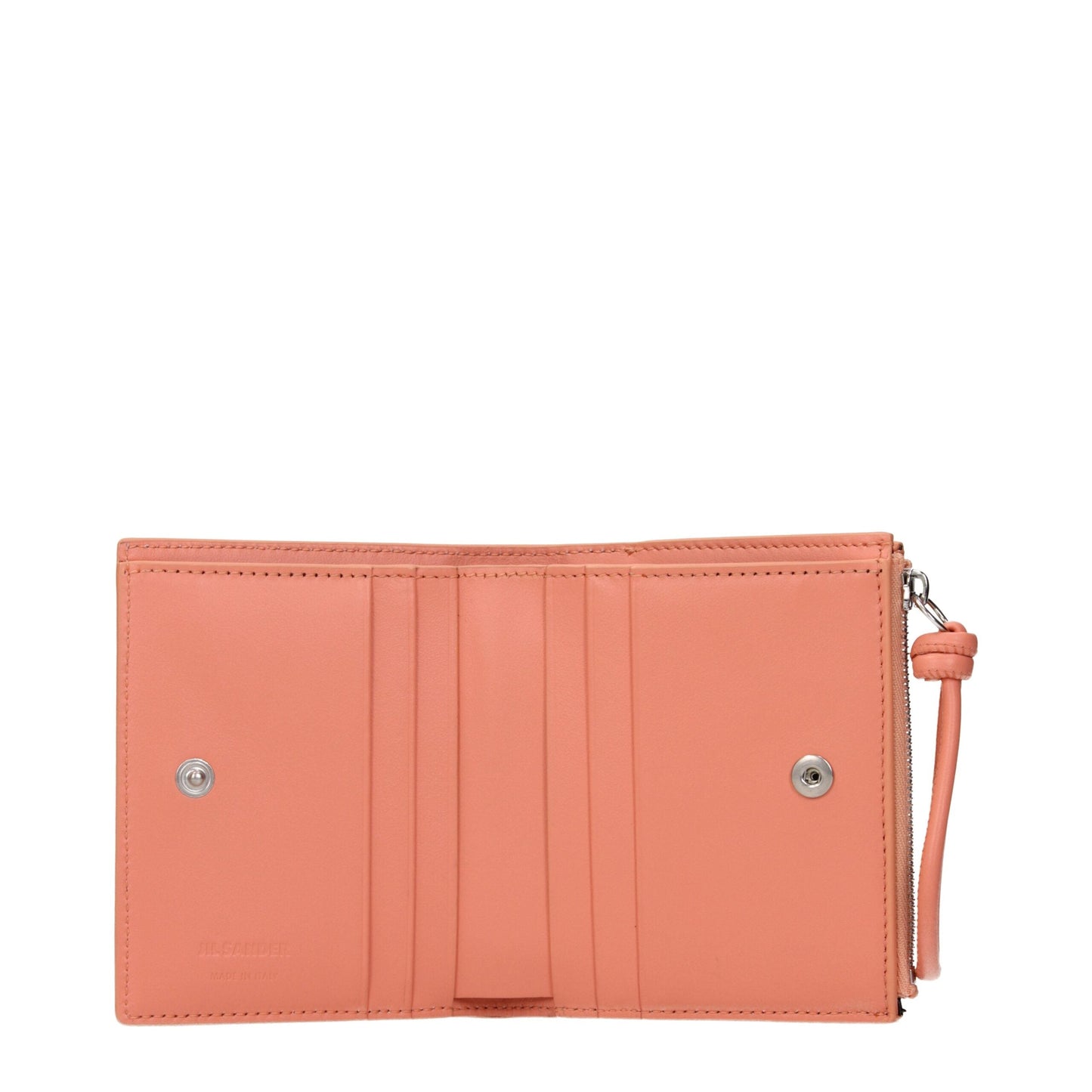 Jil Sander Pink Leather Women's Wallet
