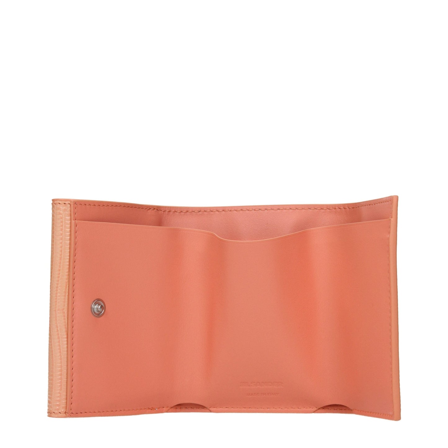 Jil Sander Pink Leather Women's Wallet