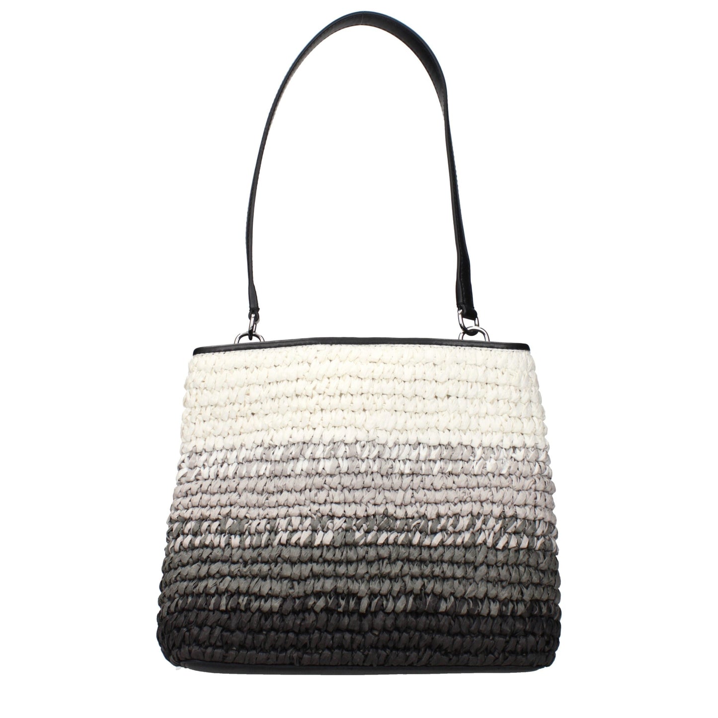 Michael Kors Black Raffia Shoulder Women's Bag