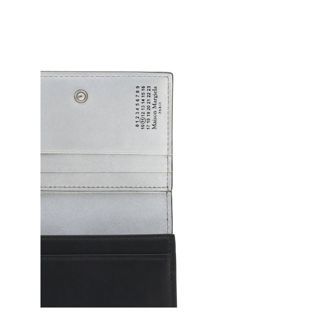 Margiela Black Leather Women's Wallet