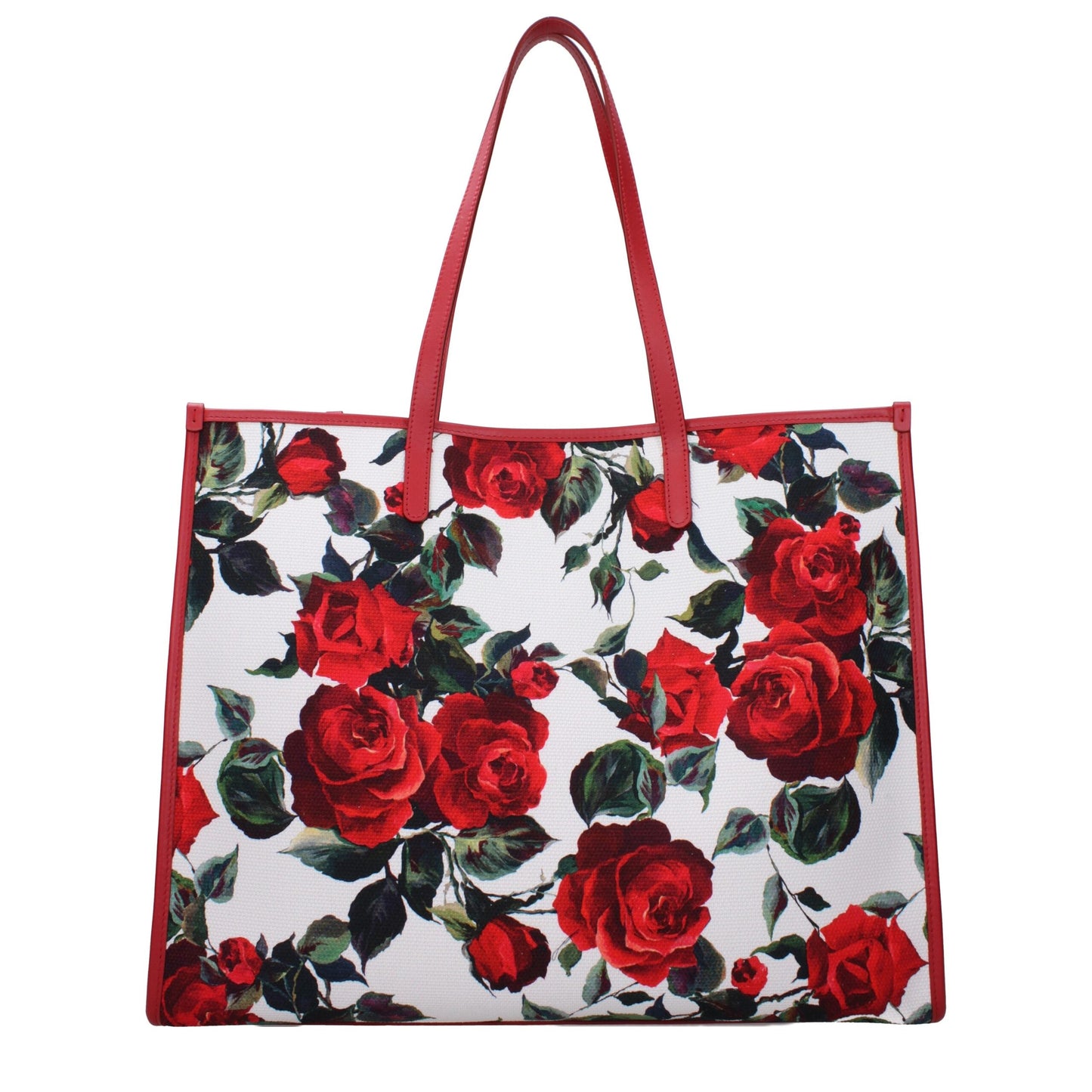Dolce & Gabbana Red Fabric Shoulder Women's Bag