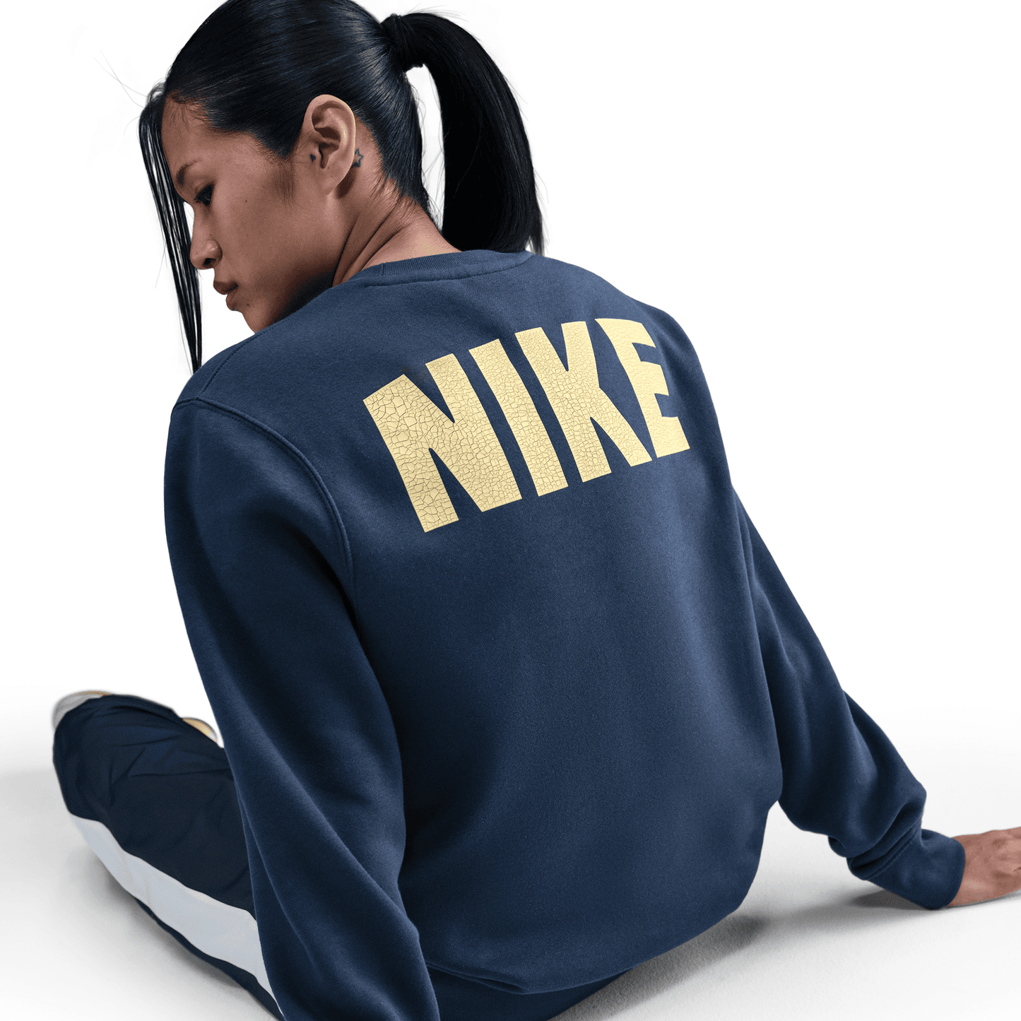 + Stranger Things Fleece Crew 'Midnight Navy'