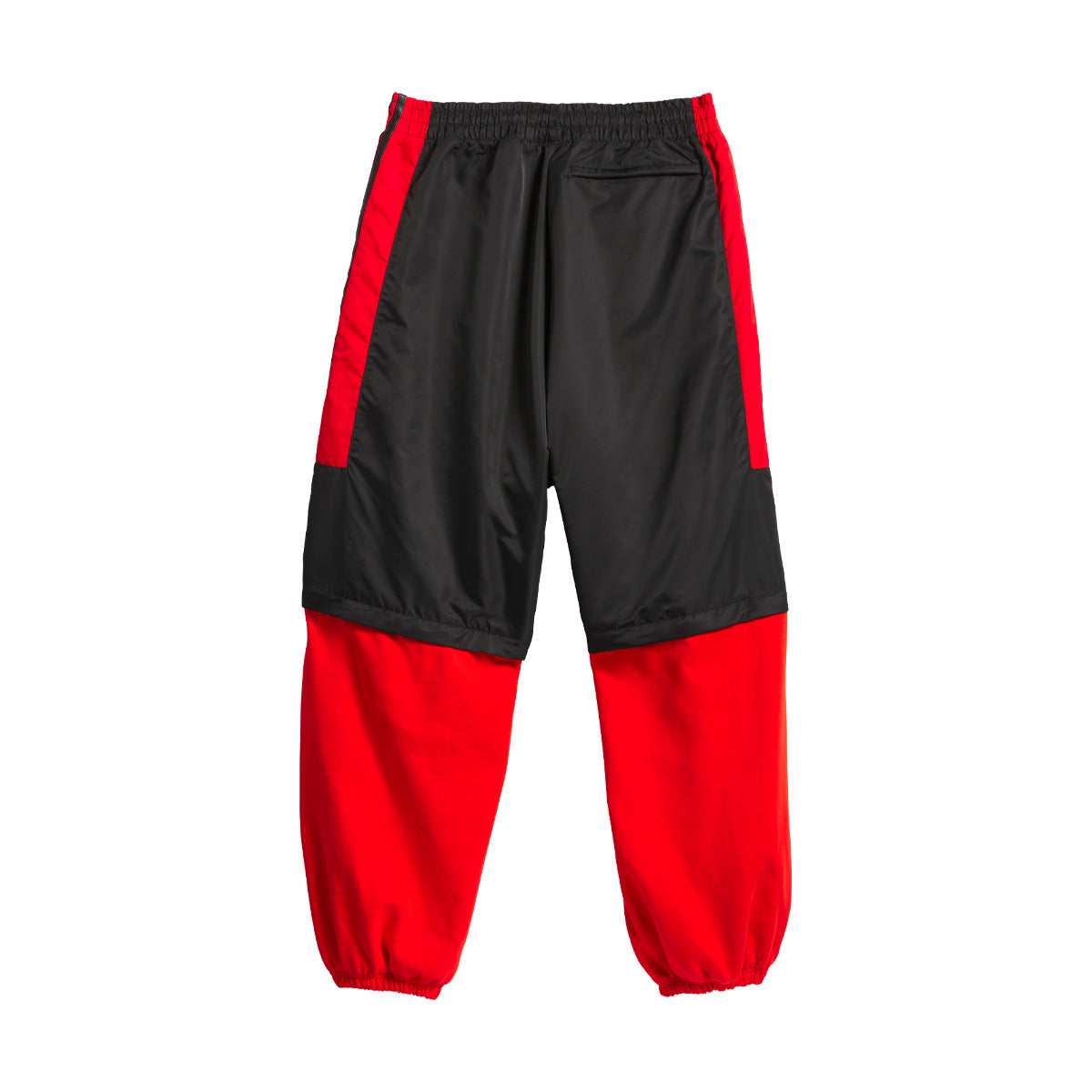 + Willy Chavarria Fleece Zip off Pant 'Black Red'