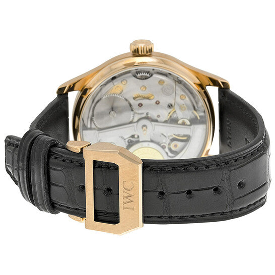 IWC Portuguese 7 Day Power Reserve Automatic Rose Gold Men's Watch Item No. IW500124