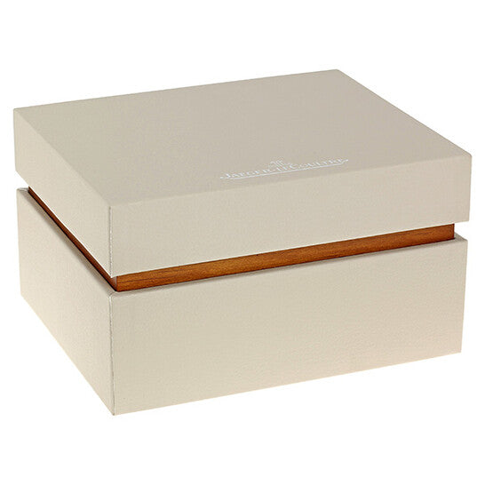 Jaeger LeCoultre Master Memovox Silver Dial 18kt Rose Gold Brown Leather Men's Watch Item No. Q1412430