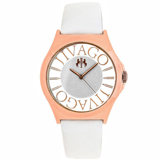 Jivago Fun Quartz White Dial Ladies Watch Item No. JV8434