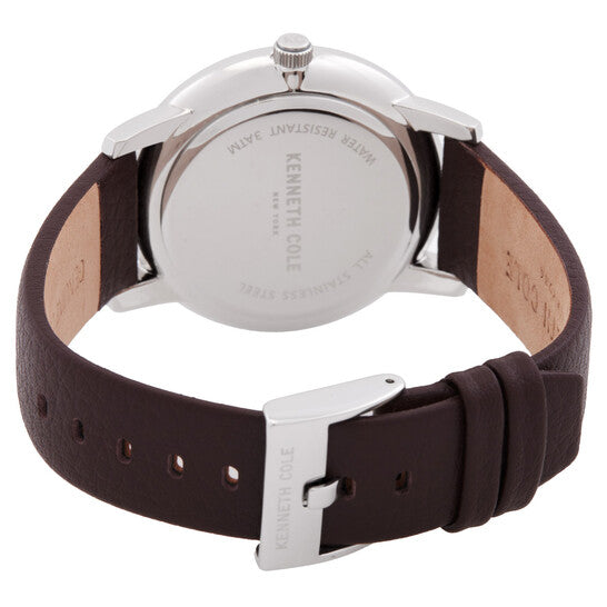 Kenneth Cole New York Modern Classic Quartz Silver Dial Men's Watch Item No. KCWGB0014110