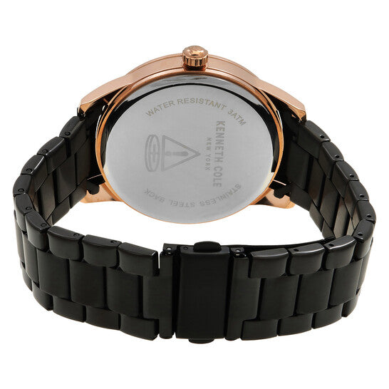Kenneth Cole New York Quartz Black Dial Men's Watch Item No. KCWGG7006902